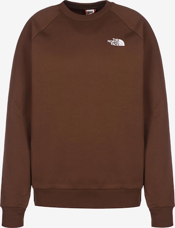 THE NORTH FACE Sweatshirt 'Redbox' in Brown: front