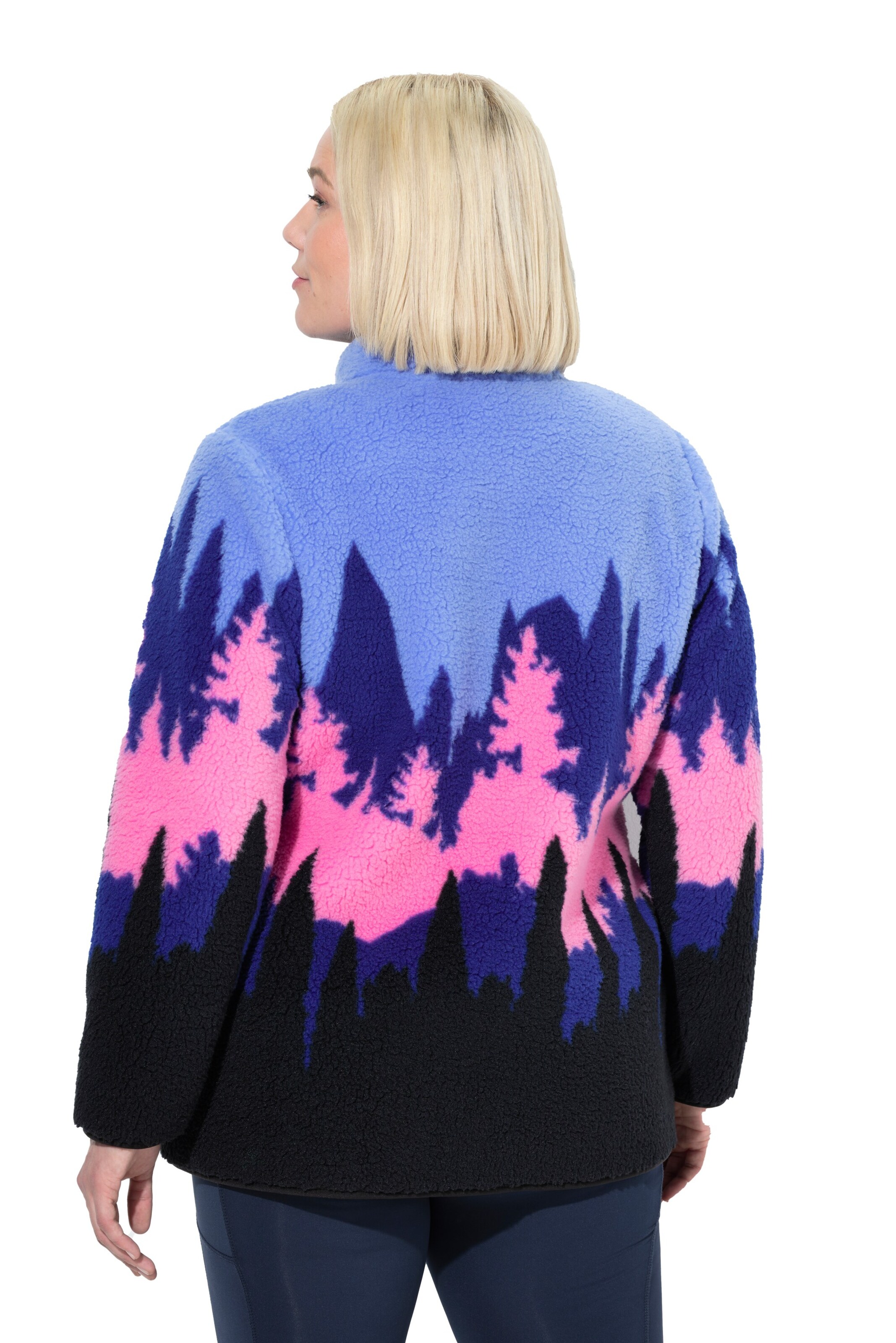 Ulla Popken Sweatvest in Gemengde kleuren