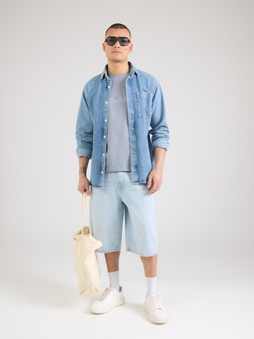 Maglietta 'JORMONTAUK' di JACK & JONES in blu