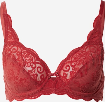 Invisible Soutien-gorge TRIUMPH en rouge : devant