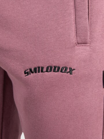 Smilodox Slimfit Broek 'Merrick' in Lila