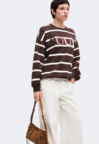 Smith&Soul Sweatshirt i brun