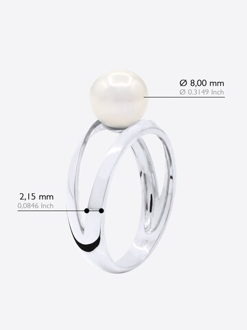 Bague 'FOCH' Ateliers Saint Germain en blanc