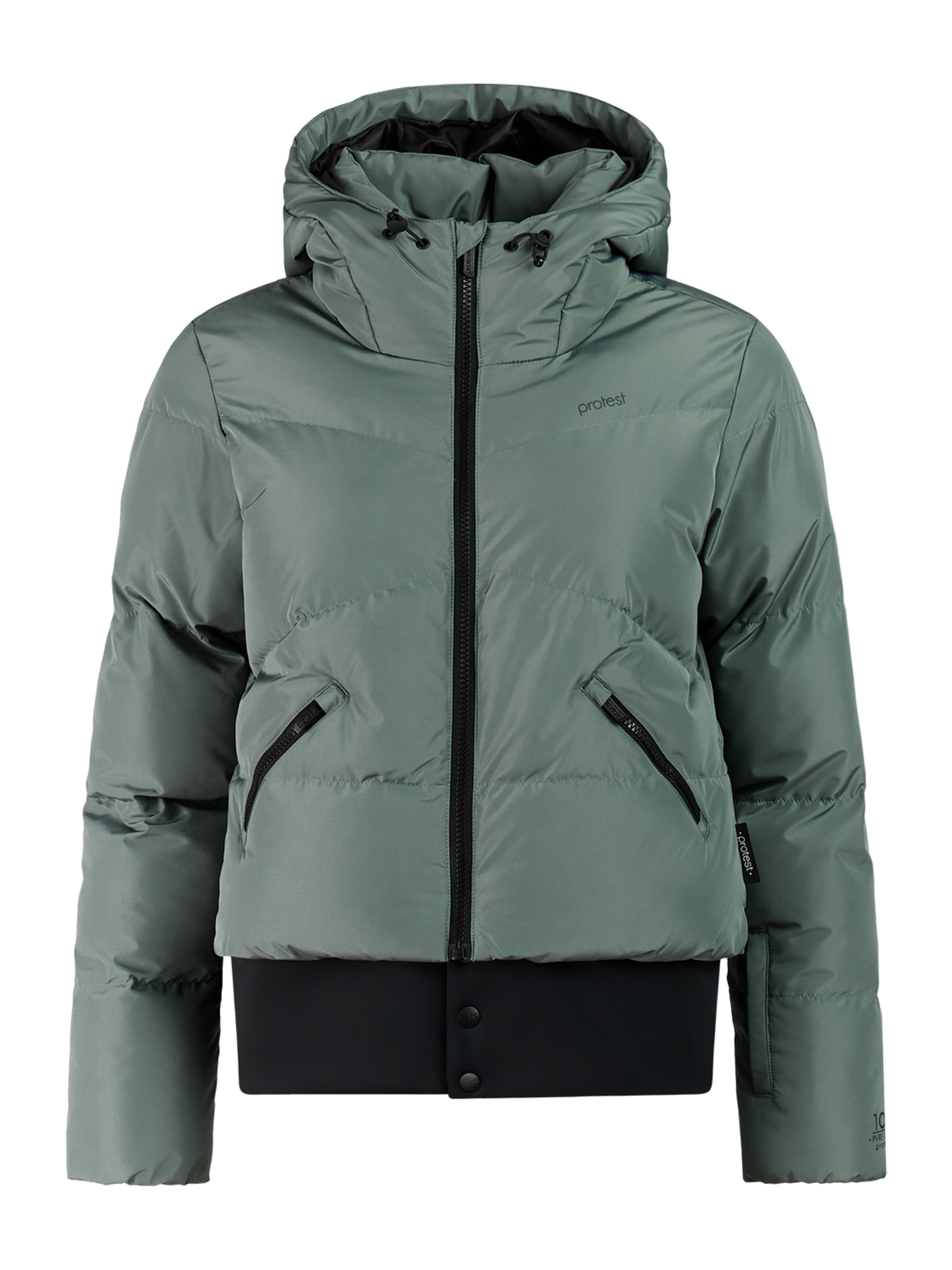 PROTEST Sportjacke 'PRTPreppy'‌ in Grün