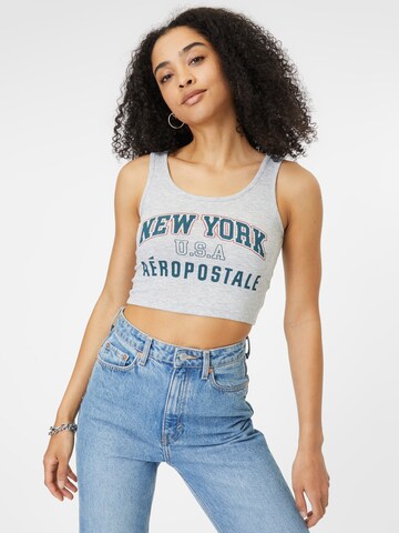 AÉROPOSTALE Top in Grey: front