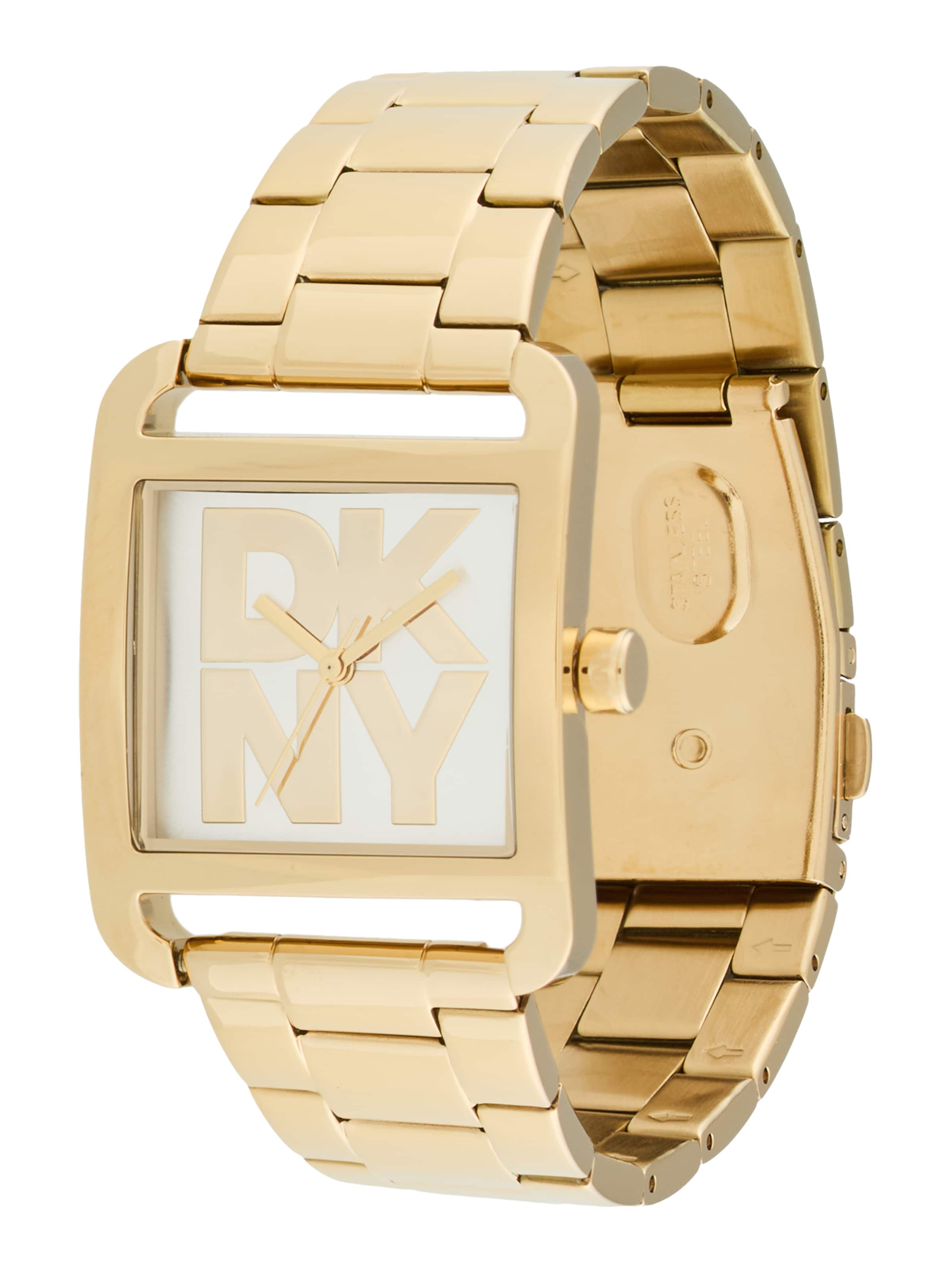 Orologio analogico 'City Maxi' di DKNY in oro: frontale