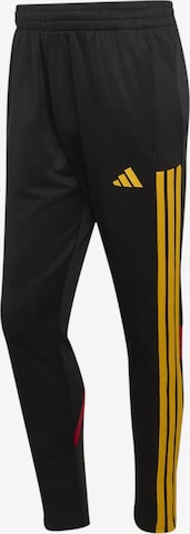 ADIDAS SPORTSWEAR Slimfit Urheiluhousut 'TIRO' värissä musta: etupuoli