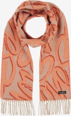 FRAAS Schal in Orange: Vorderseite