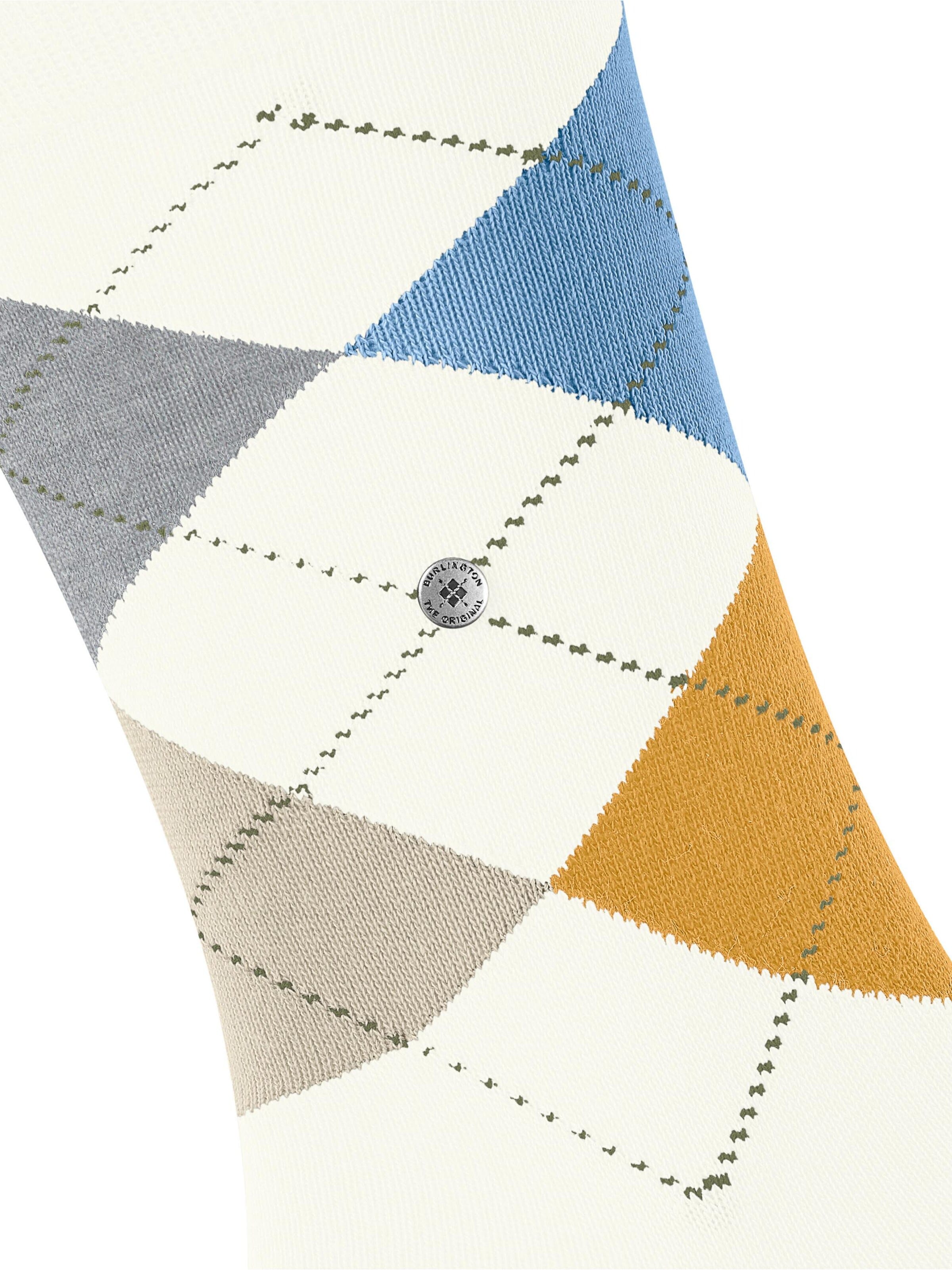BURLINGTON Socks 'King' in White: front