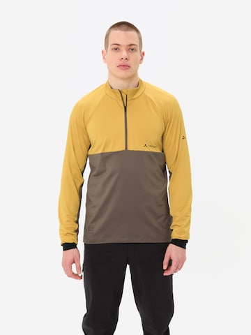 VAUDE Functioneel shirt 'Qimsa' in Geel: voorkant