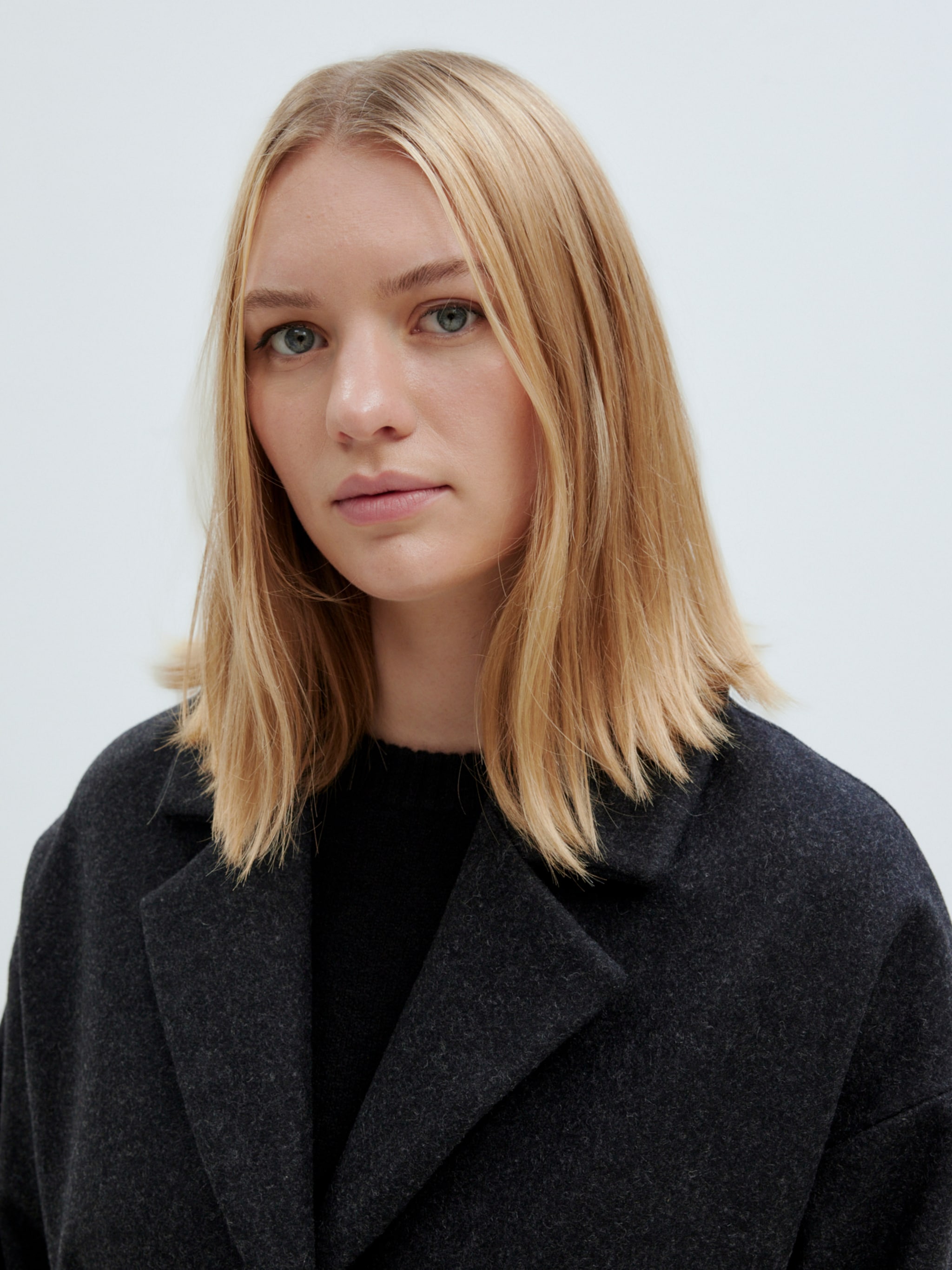 EDITED Produits Manteau mi-saison 'Santo' anthracite