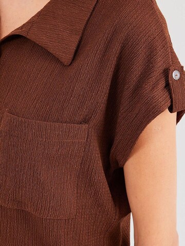 Bigdart - Blusa em castanho