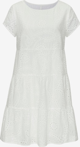 Robe BUFFALO en blanc : devant