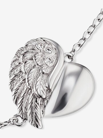 Engelsrufer Bracelet 'Herzflügel, ERB-Lilheartwing' in Silver