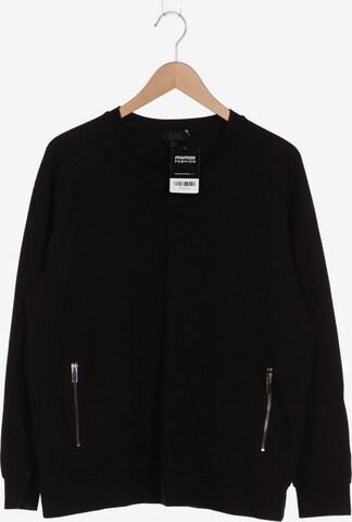 COS Sweatshirt & Zip-Up Hoodie in L in Black: front