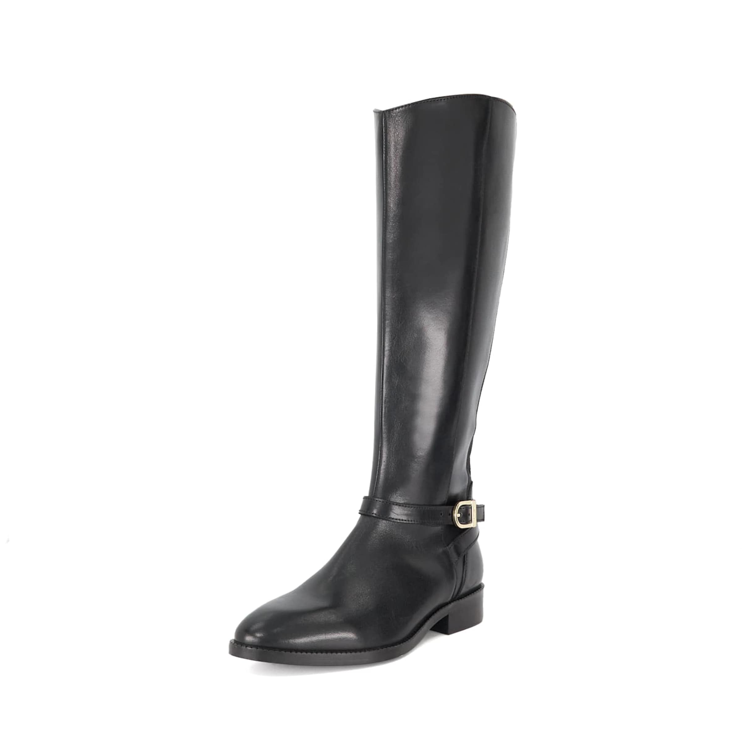 Dune LONDON Bottes 'Talias' en noir, Vue avec produit