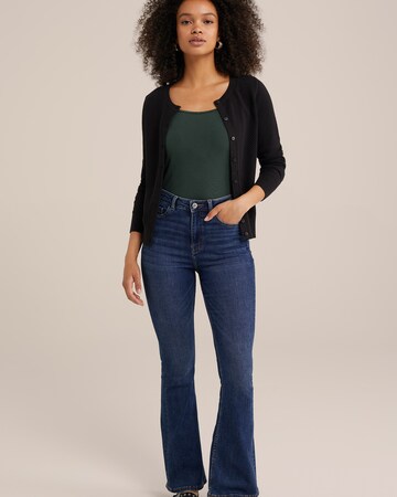 Top di WE Fashion in verde