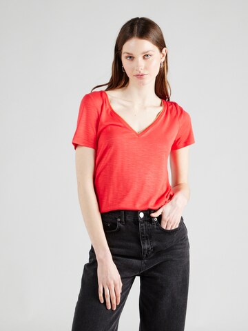 VILA T-Shirt 'NOEL' in Rot: predná strana