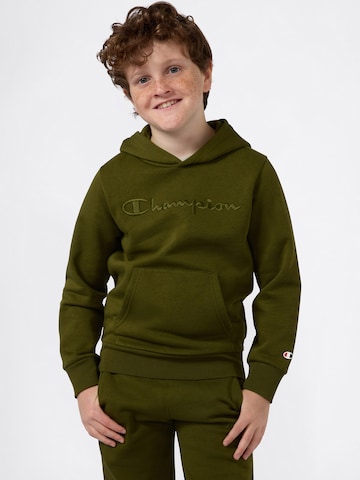 Felpa di Champion Authentic Athletic Apparel in verde: frontale