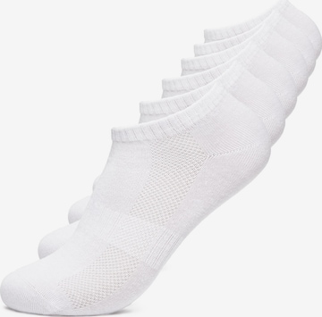 Occulto Ankle Socks 'Jana' in White: front