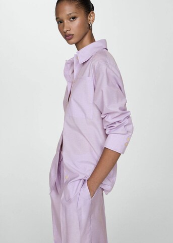 MANGO Bluza | vijolična barva