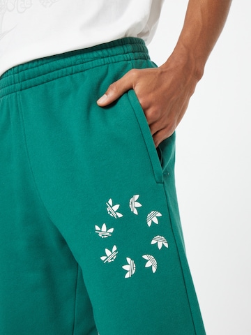 ADIDAS ORIGINALS Tapered Pants 'Spinner' in Green