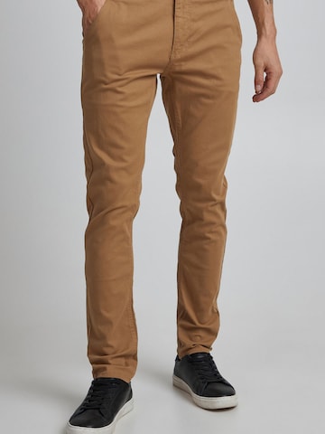 BLEND Slimfit Chinohose 'Natan' in Braun