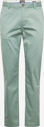 Pantaloni chino 'Stuart' di SCOTCH & SODA in verde: frontale