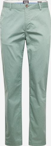 SCOTCH & SODA Slimfit Chino hlače 'Stuart' | zelena barva: sprednja stran
