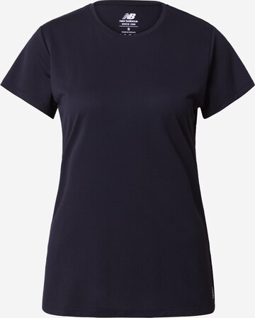 new balance Performance Shirt in Black: front