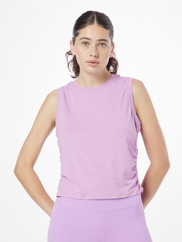 SKECHERS Sports Top in Purple: front