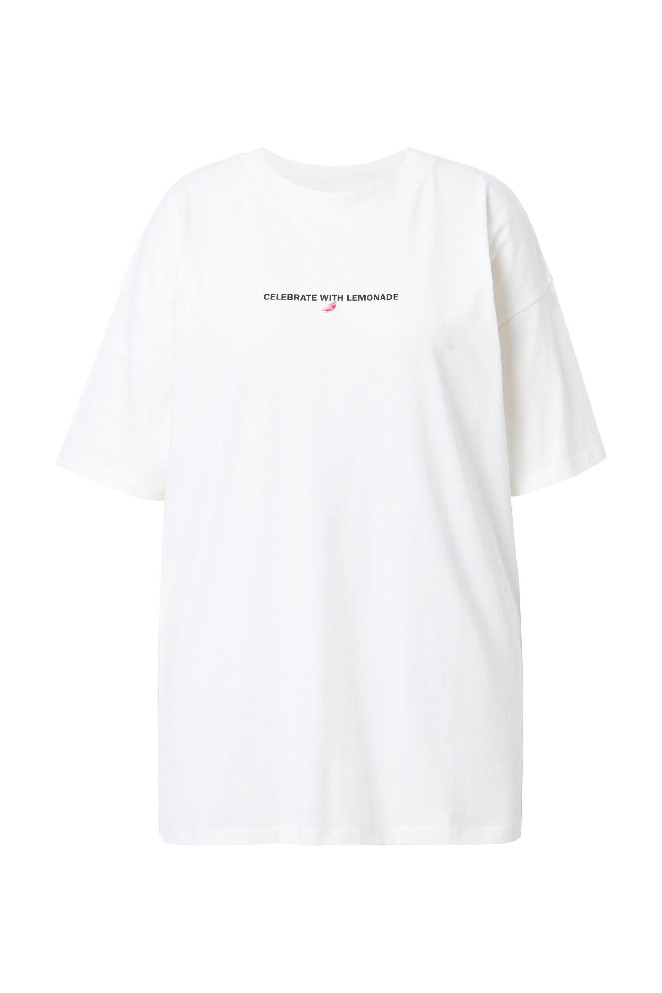 Studio Untold Oversized Shirt in Pink / Black / Off white, Item view