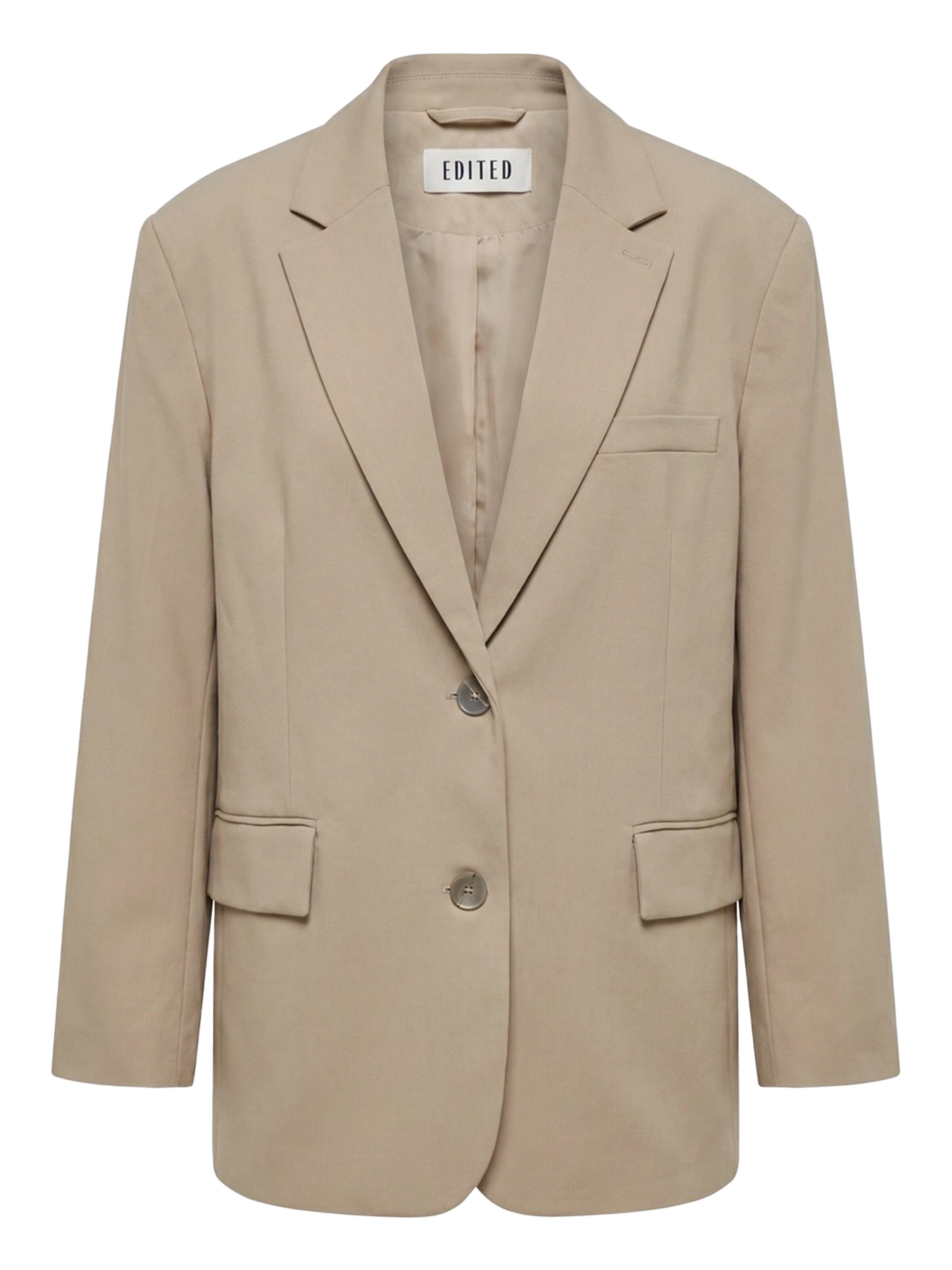 EDITED Blazer 'Arwen' i 34 i taupe, Produktvisning