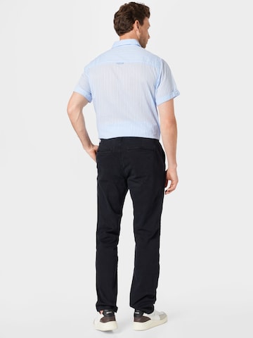 CAMP DAVID Regular Chino Pants in Black