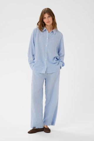 Chemisier 'Aria' SOAKED IN LUXURY en bleu
