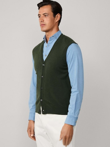 Hackett London Strickweste in Grün