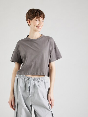 Maglietta 'Alena' di Noisy may in grigio: frontale