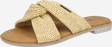 smėlio MUSTANG Šlepetės: priekis