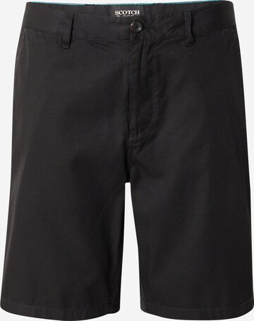 Pantaloni chino di SCOTCH & SODA in nero: frontale