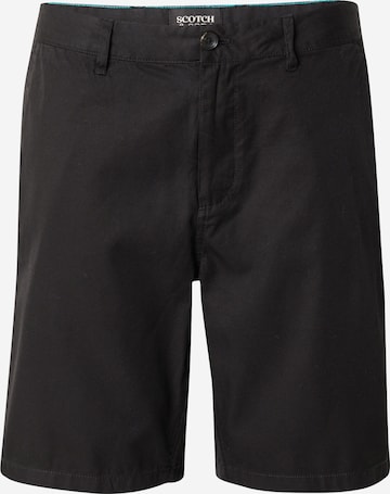 SCOTCH & SODA Chino kalhoty – černá: přední strana