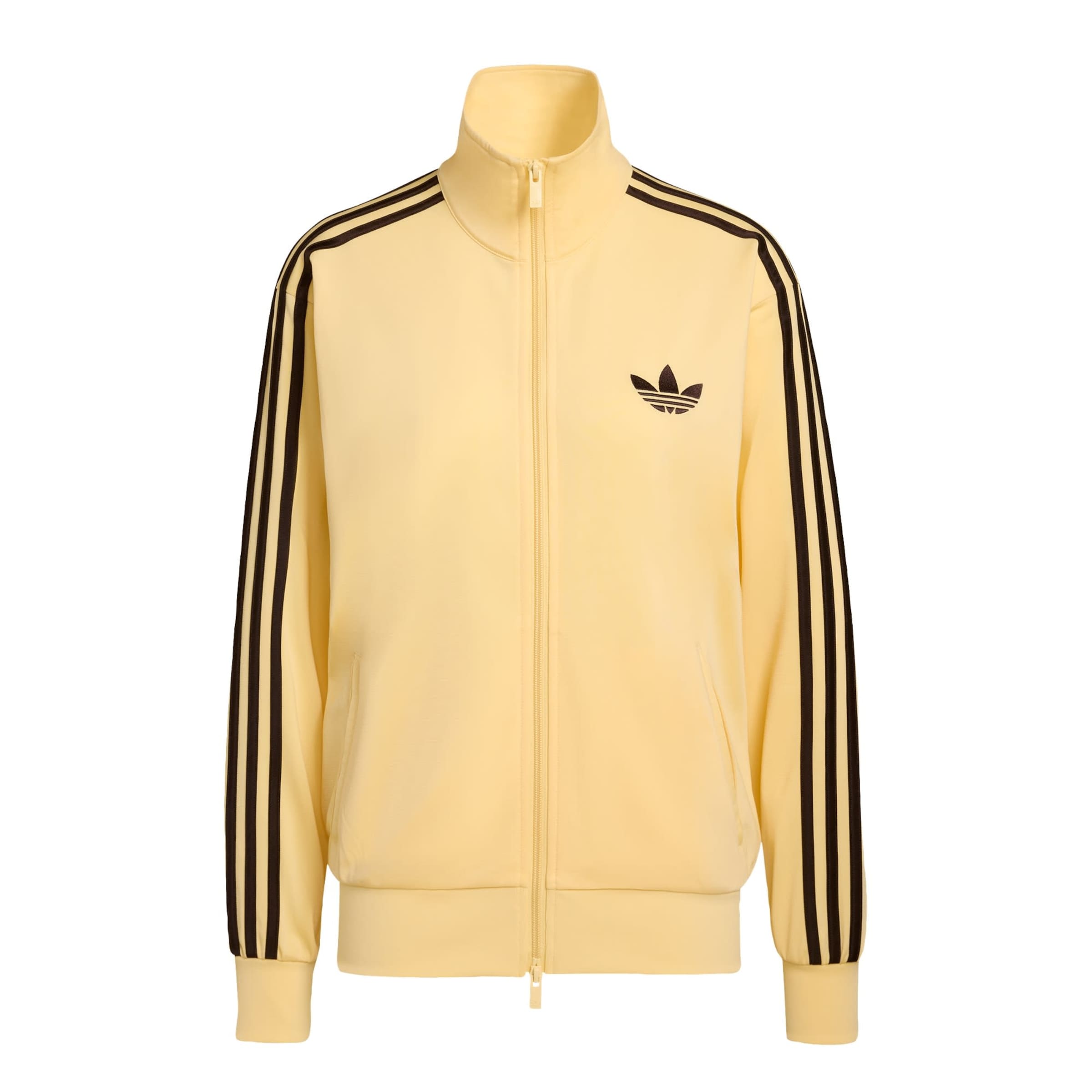Veste de survêtement ADIDAS ORIGINALS en orange : devant