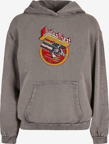 Merchcode Sweatshirt 'Judas Priest -  Solid Circle' in Grey: front