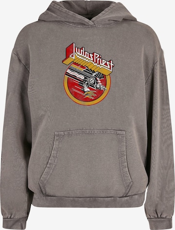 Sweat-shirt 'Judas Priest -  Solid Circle' Merchcode en gris : devant