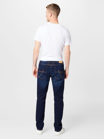 CAMP DAVID Regular Jeans i blå