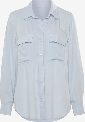 VIVANCE Blouse in Blue: front