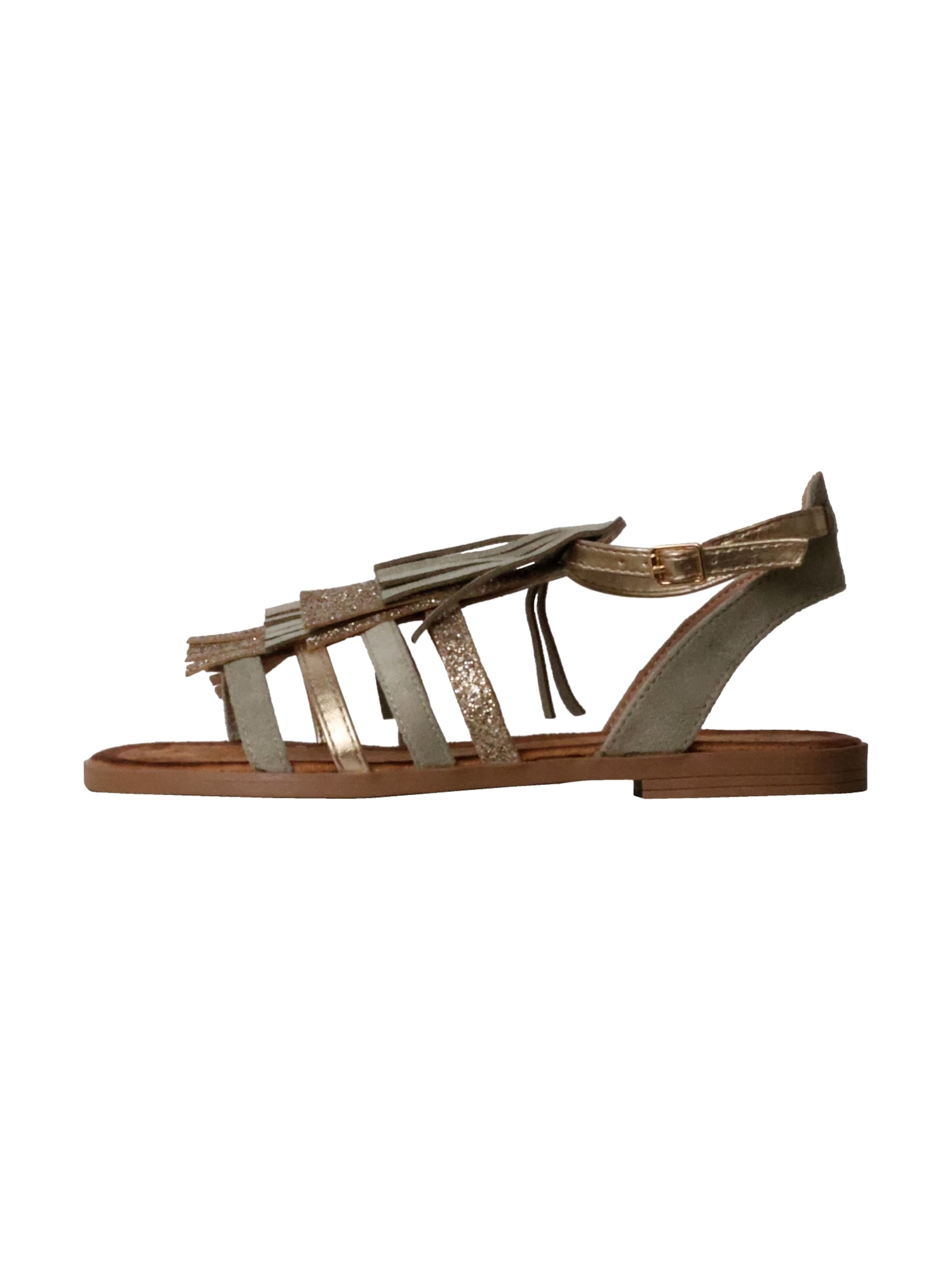 Super Mode - Sandalias en verde: frente