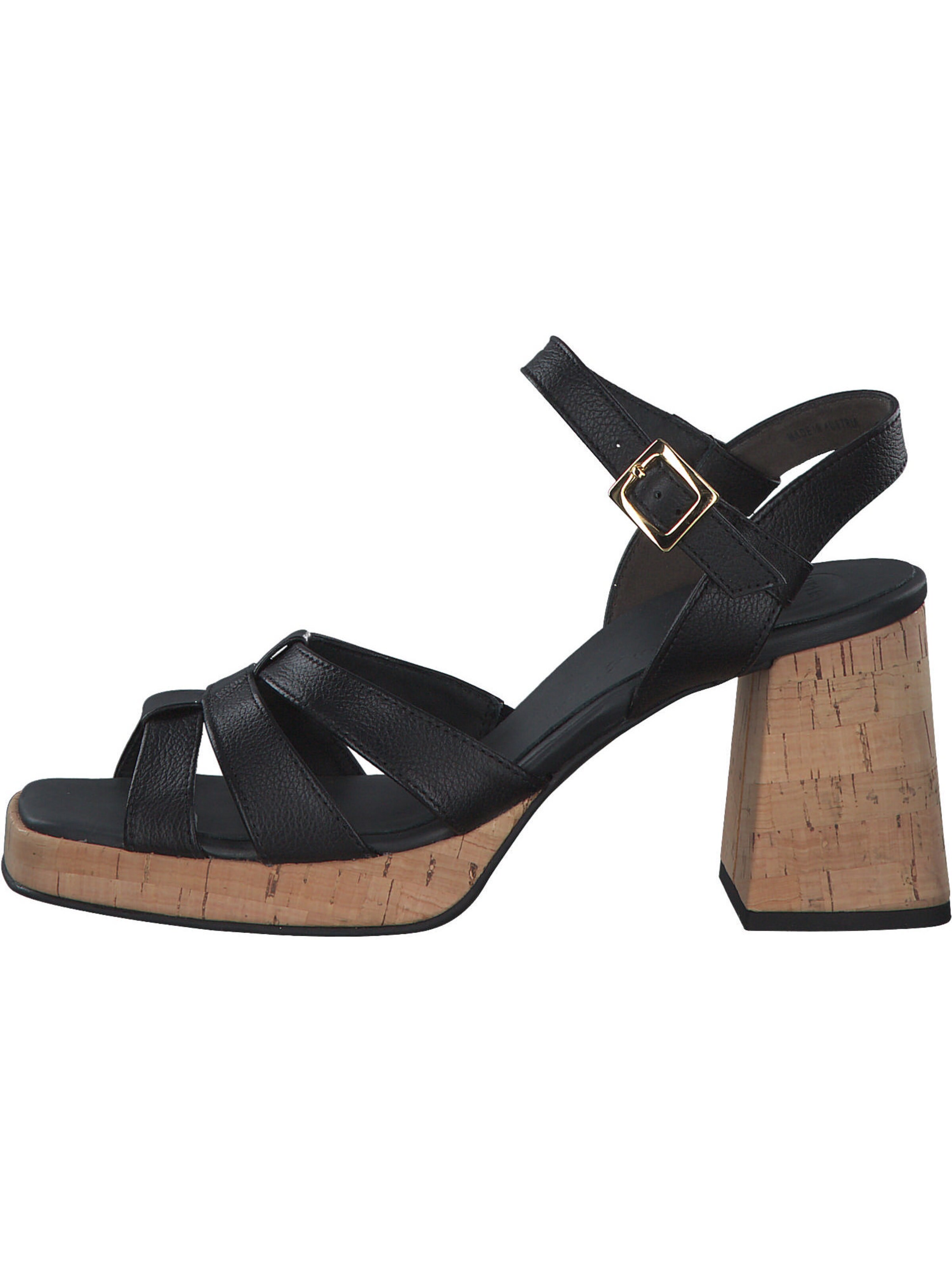 Paul Green Sandalen met riem in Zwart