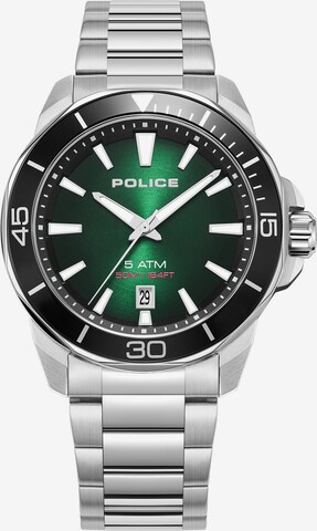 Montre à affichage analogique 'Thornton' POLICE en argent : devant