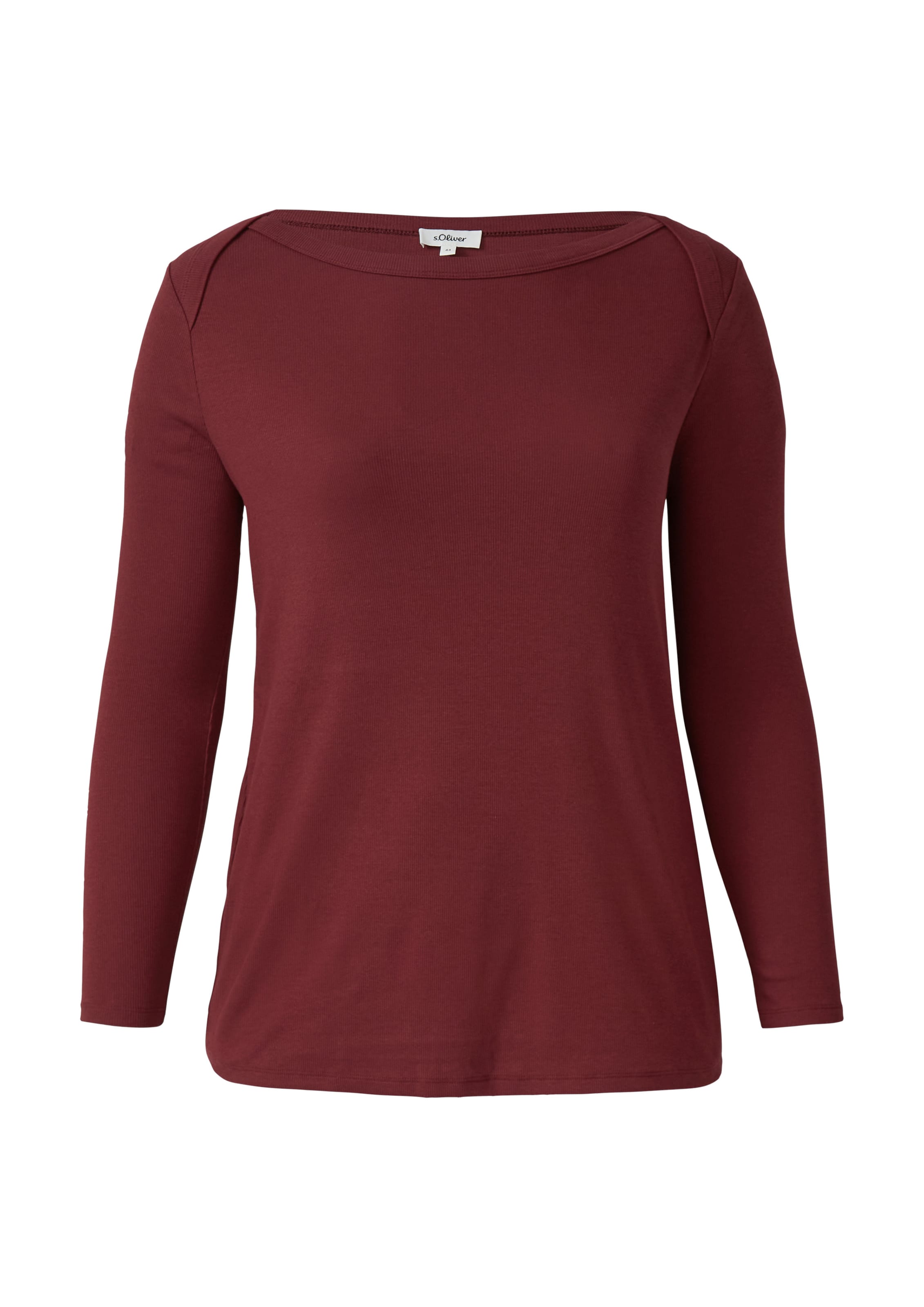 s.Oliver Red Label Plus Shirt in Rot: Vorderseite