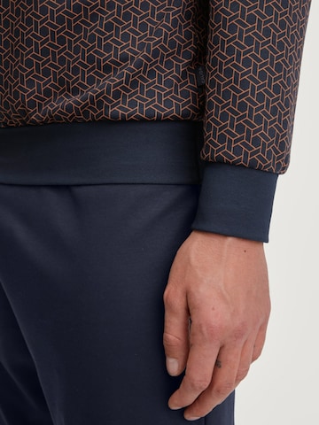 CALIDA Pyjama lang in Blauw